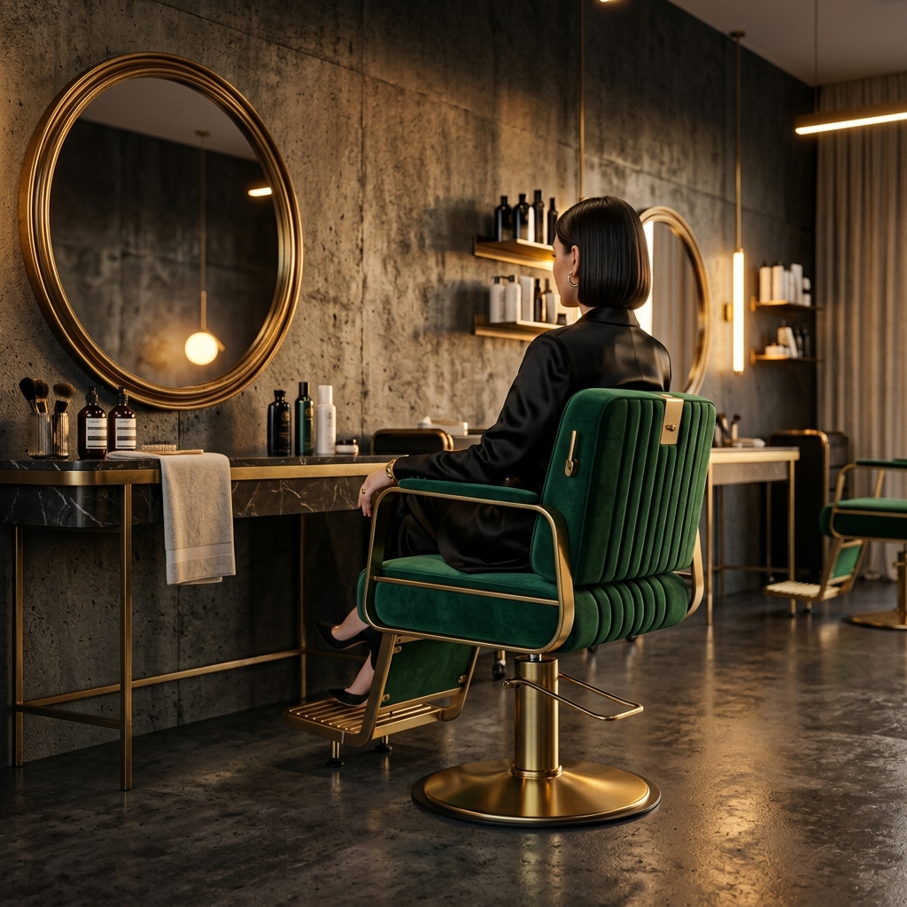 Salonstuhl als ruhiger Beratungsort
